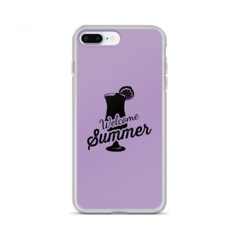 iPhone Phone Case Cover Purple - Welcome Summer