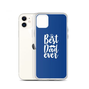 iPhone Phone Case Cover Royal Blue - Best Dad Ever