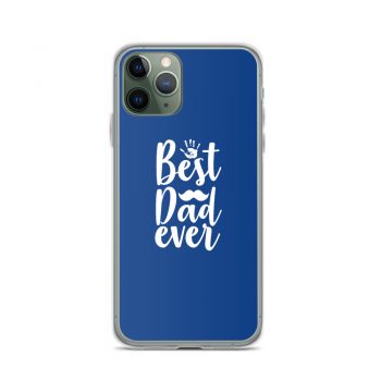 iPhone Phone Case Cover Royal Blue - Best Dad Ever