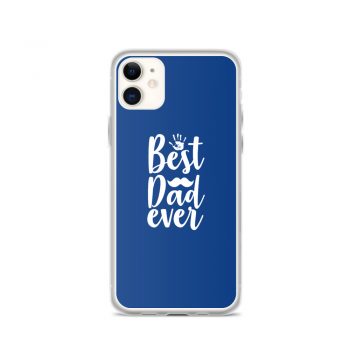 iPhone Phone Case Cover Royal Blue - Best Dad Ever