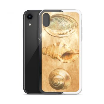 iPhone Phone Case Cover Sea Shells Seashells Ocean Beach Beige Sand Art Print Old Antique Vintage