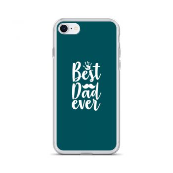 iPhone Phone Case Cover Teal - Best Dad Ever