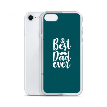 iPhone Phone Case Cover Teal - Best Dad Ever