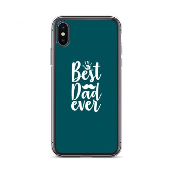 iPhone Phone Case Cover Teal - Best Dad Ever