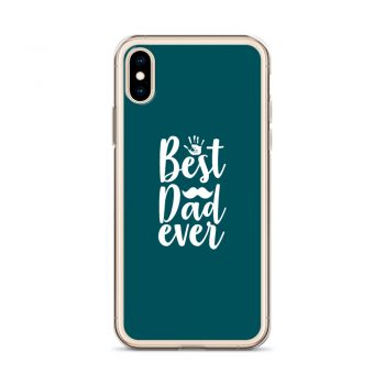 iPhone Phone Case Cover Teal - Best Dad Ever