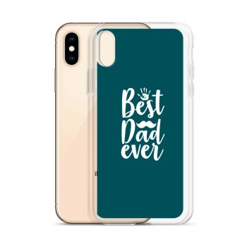 iPhone Phone Case Cover Teal - Best Dad Ever