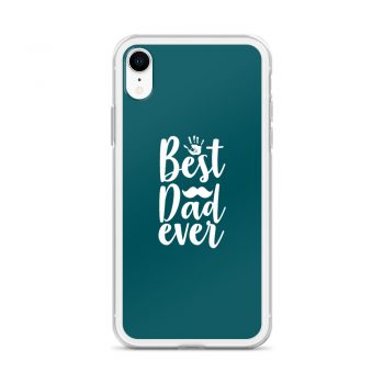 iPhone Phone Case Cover Teal - Best Dad Ever