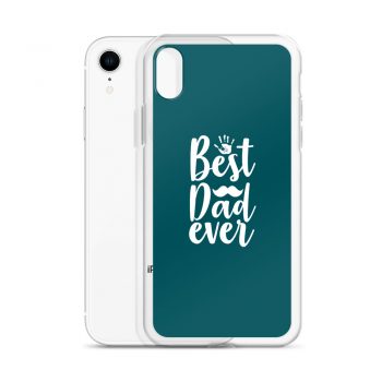 iPhone Phone Case Cover Teal - Best Dad Ever