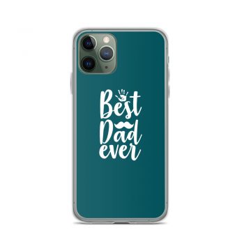 iPhone Phone Case Cover Teal - Best Dad Ever