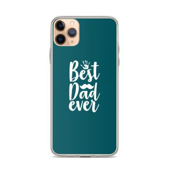 iPhone Phone Case Cover Teal - Best Dad Ever