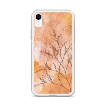 iPhone Phone Case Cover Wheat Field Flowers Print Beige Landscape Nature Art Print Old Antique Vintage