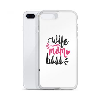 iPhone Phone Case Cover - Wife Mom Boss