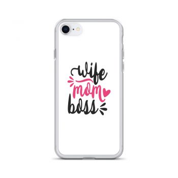 iPhone Phone Case Cover - Wife Mom Boss