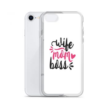 iPhone Phone Case Cover - Wife Mom Boss