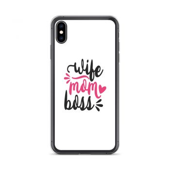 iPhone Phone Case Cover - Wife Mom Boss