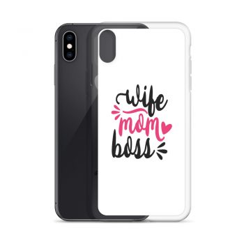 iPhone Phone Case Cover - Wife Mom Boss