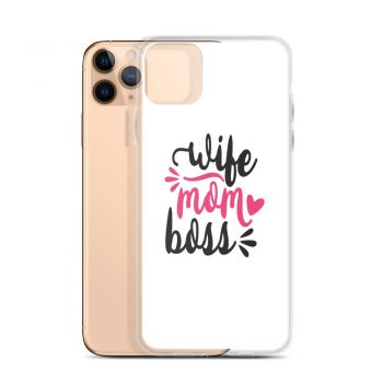 iPhone Phone Case Cover - Wife Mom Boss