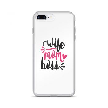 iPhone Phone Case Cover - Wife Mom Boss