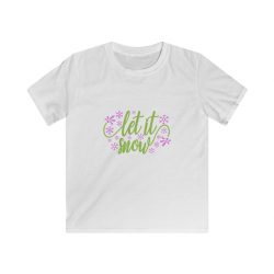 Kids & Youth Softstyle T-Shirt - Let it Snow