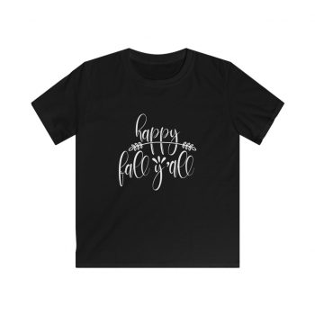 Kids & Youth Softstyle T-Shirt Several Colors - Happy Fall Y'all