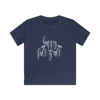 Kids & Youth Softstyle T-Shirt Several Colors - Happy Fall Y'all