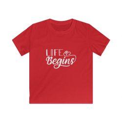 Kids & Youth Softstyle T-Shirt Several Colors - Life Begins