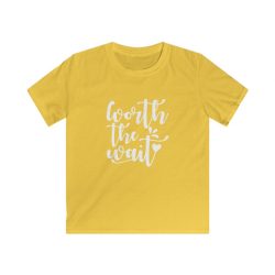 Kids & Youth Softstyle T-Shirt Several Colors - Worth the Wait