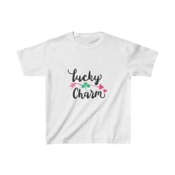 Kids Heavy Cotton T-Shirt - Lucky Charm