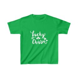 Kids Heavy Cotton T-Shirt Several Colors - Lucky Charm