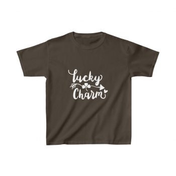 Kids Heavy Cotton T-Shirt Several Colors - Lucky Charm