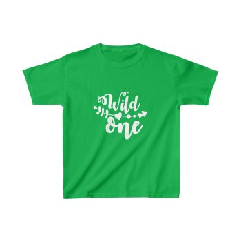 Kids Heavy Cotton T-Shirt Several Colors - Wild One