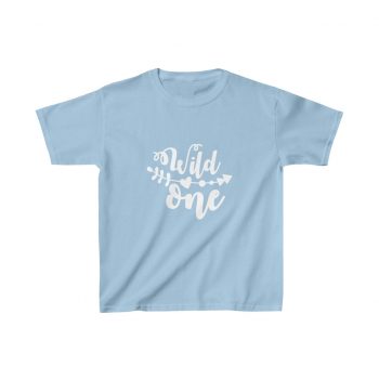 Kids Heavy Cotton T-Shirt Several Colors - Wild One