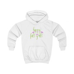 Kids Hoodie Happy Fall Y'all