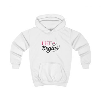 Kids Hoodie Life Begins