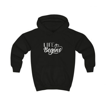 Kids Hoodie Several Colors - Life Begins