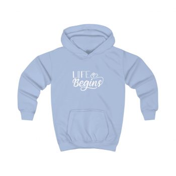 Kids Hoodie Several Colors - Life Begins