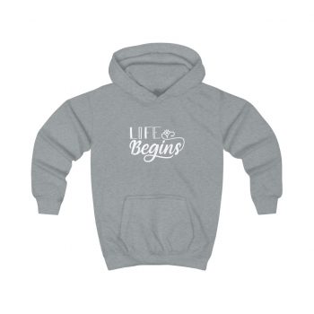 Kids Hoodie Several Colors - Life Begins