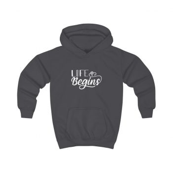 Kids Hoodie Several Colors - Life Begins