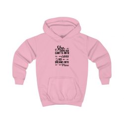 Kids Hoodie Several Colors - She Turned Her Can’ts Into Cans & Her Dreams Into Plans