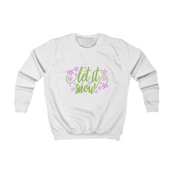 Kids Sweatshirt Let it Snow