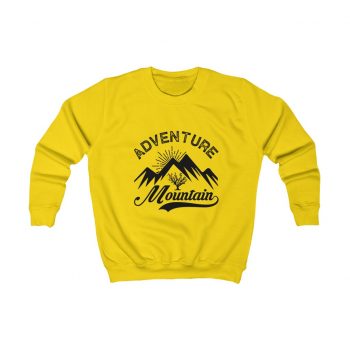 Kids Sweatshirt Several Colors - Adventure Mountains