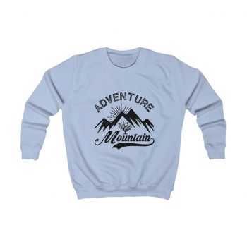 Kids Sweatshirt Several Colors - Adventure Mountains