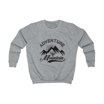 Kids Sweatshirt Several Colors - Adventure Mountains