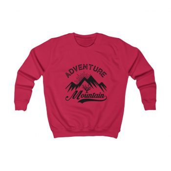 Kids Sweatshirt Several Colors - Adventure Mountains