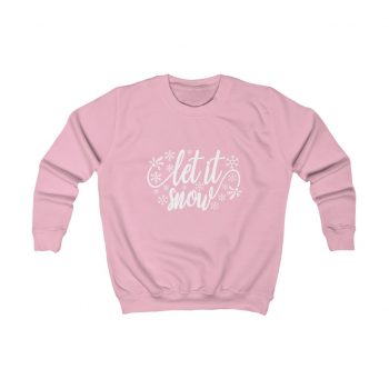 Kids Sweatshirt Several Colors - Let it Snow