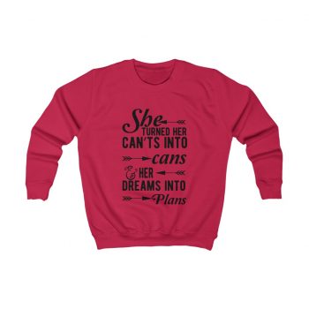 Kids Sweatshirt Several Colors - Never miss a good chance to shut up