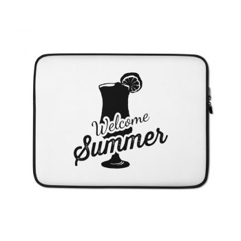 Laptop Sleeve Pouch Bag - Welcome Summer – Cocktail Drink