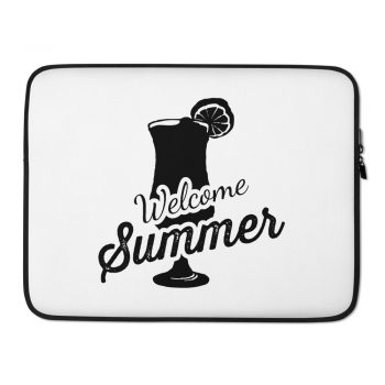 Laptop Sleeve Pouch Bag - Welcome Summer – Cocktail Drink