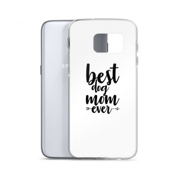 Samsung Cell Phone Case Cover - Best Dog Mom Ever