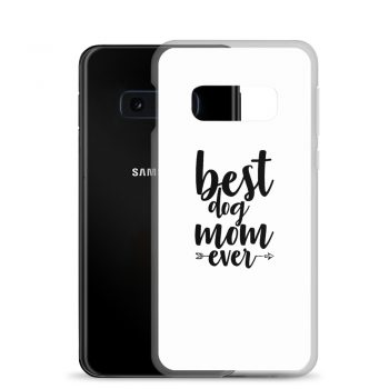 Samsung Cell Phone Case Cover - Best Dog Mom Ever